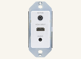 модуль PX-HDMI+A-DE-W Wallplate Transmitter, HDMI Pass-Thru, Decora Style, белый 