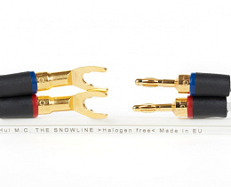 Плоский двухжильный акустический кабель Van den Hul The Snowline