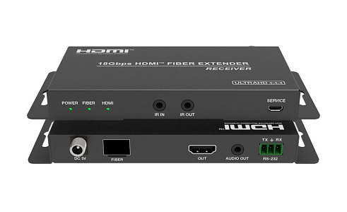 Приёмник сигнала FIBER - HDMI 2.0 Digis EX-F300-2R Приёмник сигнала FIBER - HDMI 2.0 Digis EX-F300-2R