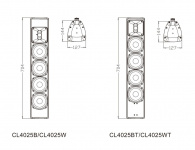 2-полосная акустическая система FDB CL4025B