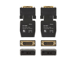 Волоконно-оптические передатчик и приемник DVI Kramer 616R/T