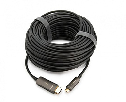 Малодымный гибридный кабель Kramer CLS-AOCU/CH-15