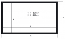 Kauber Frame Velvet Cinema 117" 16:9 146x260 Peak Contrast S