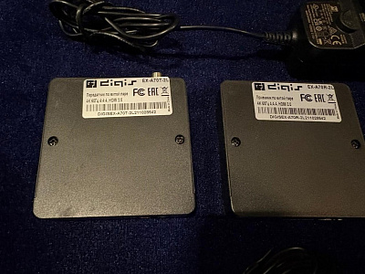 Комплект передатчик-усилитель и приемник сигнала Digis EX-A70-2L Комплект передатчик-усилитель и приемник сигнала Digis EX-A70-2L