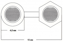 Готовый акустический кабель Van den Hul The Clearwater 2х2,5м с разъемами "лопатка"