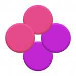 Амбушюры для наушников Freestyle On-Ear. Цвет: Фиолетовый/Розовый [Purple/Pink]