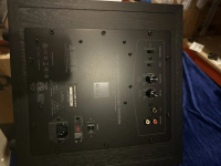 Сабвуфер DALI SUB E-9 F. Цвет: Черный сатин [BLACK SATIN]. Без гриля