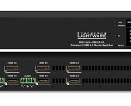 Матричный коммутатор Lightware MX2-4x4-HDMI20-CA