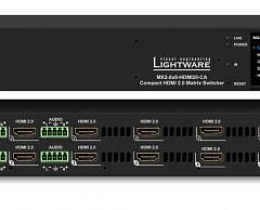 Матричный коммутатор Lightware MX2-8x8-HDMI20-CA