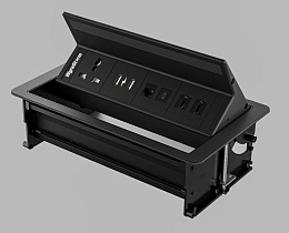 Кастомизируемый кабельный лючок Wyrestorm IDB-400-MS-C