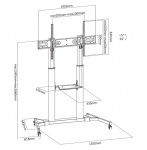 Стойка мобильная DIGIS DSM-P1060CL