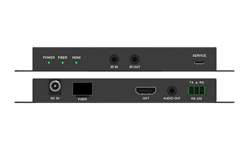 Приёмник сигнала FIBER - HDMI 2.0 Digis EX-F300-2R Приёмник сигнала FIBER - HDMI 2.0 Digis EX-F300-2R