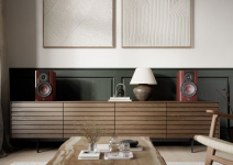 Полочная акустическая система DALI RUBIKORE 2. Цвет: Красное дерево лак [MAROON HIGH GLOSS]