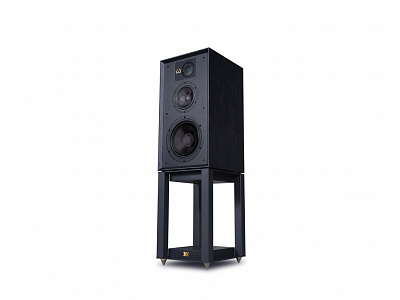 Полочная акустическая система со стойками Wharfedale 85th Anniversary Linton with stands Цвет: Черный дуб [BLACK OAK]