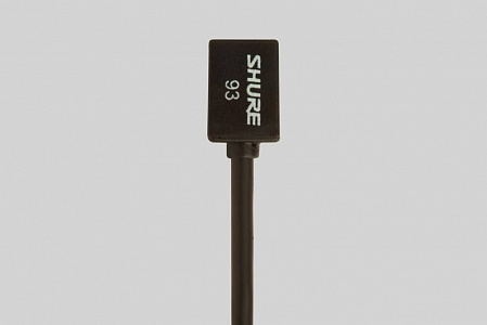 Всенаправленный миниатюрный петличный микрофон для радиосистем Shure WL93T.