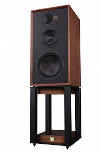 Полочная акустическая система со стойками Wharfedale 85th Anniversary Linton Цвет: Орех [Antique Walnut]