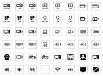Панель управления помещениями Lightware RAP-B511-US-W