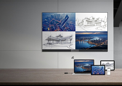 Светодиодный экран QSTECH 220" FHD 22025, 4.910х2.869