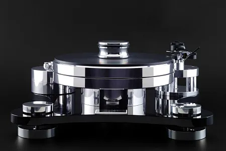Стол винилового проигрывателя Transrotor ZET 1 Black 9 дюймов Стол винилового проигрывателя Transrotor ZET 1 Black 9 дюймов