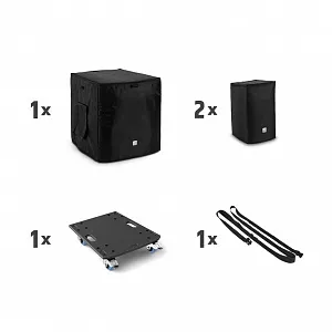 Комплект аксессуаров LD Systems DAVE 12 G4X BAG SET Комплект аксессуаров LD Systems DAVE 12 G4X BAG SET