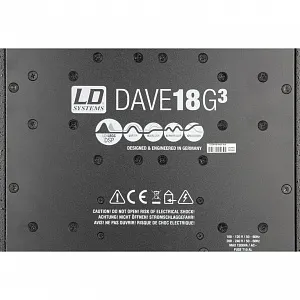 Компактный активный комплект PA-системы 18" + 2х10" LD Systems LDDAVE18G3SETUP1 Компактный активный комплект PA-системы 18" + 2х10" LD Systems LDDAVE18G3SETUP1