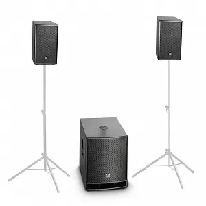 Компактный активный комплект PA-системы 18" + 2х10" LD Systems LDDAVE18G3SETUP1 Компактный активный комплект PA-системы 18" + 2х10" LD Systems LDDAVE18G3SETUP1
