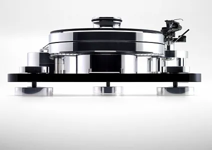 Стол винилового проигрывателя Transrotor ZET 1 Black 9 дюймов Стол винилового проигрывателя Transrotor ZET 1 Black 9 дюймов