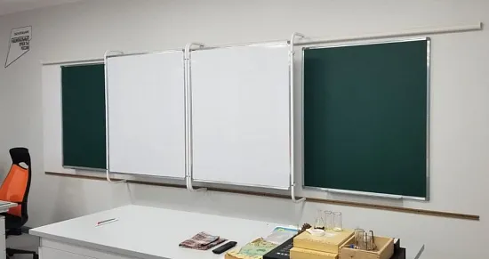 Рельсовая система PolyGlide Boards Slide МОНО-2 для ЖК/ИД 65/75; КР 230 (Р-маркер; Н-мел) Рельсовая система PolyGlide Boards Slide МОНО-2 для ЖК/ИД 65/75; КР 230 (Р-маркер; Н-мел)