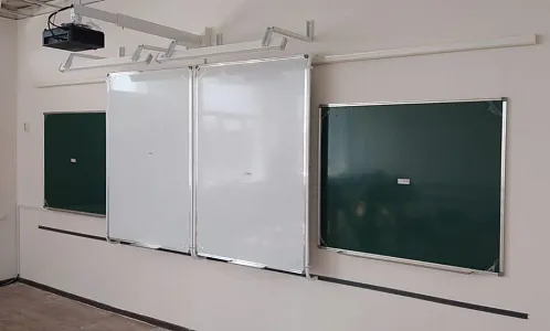 Рельсовая система PolyGlide Boards Slide МОНО-1 для ЖК/ИД 75/86/94; КР 230 (Р-маркер; Н-мел) Рельсовая система PolyGlide Boards Slide МОНО-1 для ЖК/ИД 75/86/94; КР 230 (Р-маркер; Н-мел)
