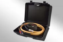 Акустический кабель  Van den Hul Mounted set 3T The Cumulus Hybrid. 2,5 метра пара. Разъем BERRI bi-amping  (4-4) Цвет: золотой